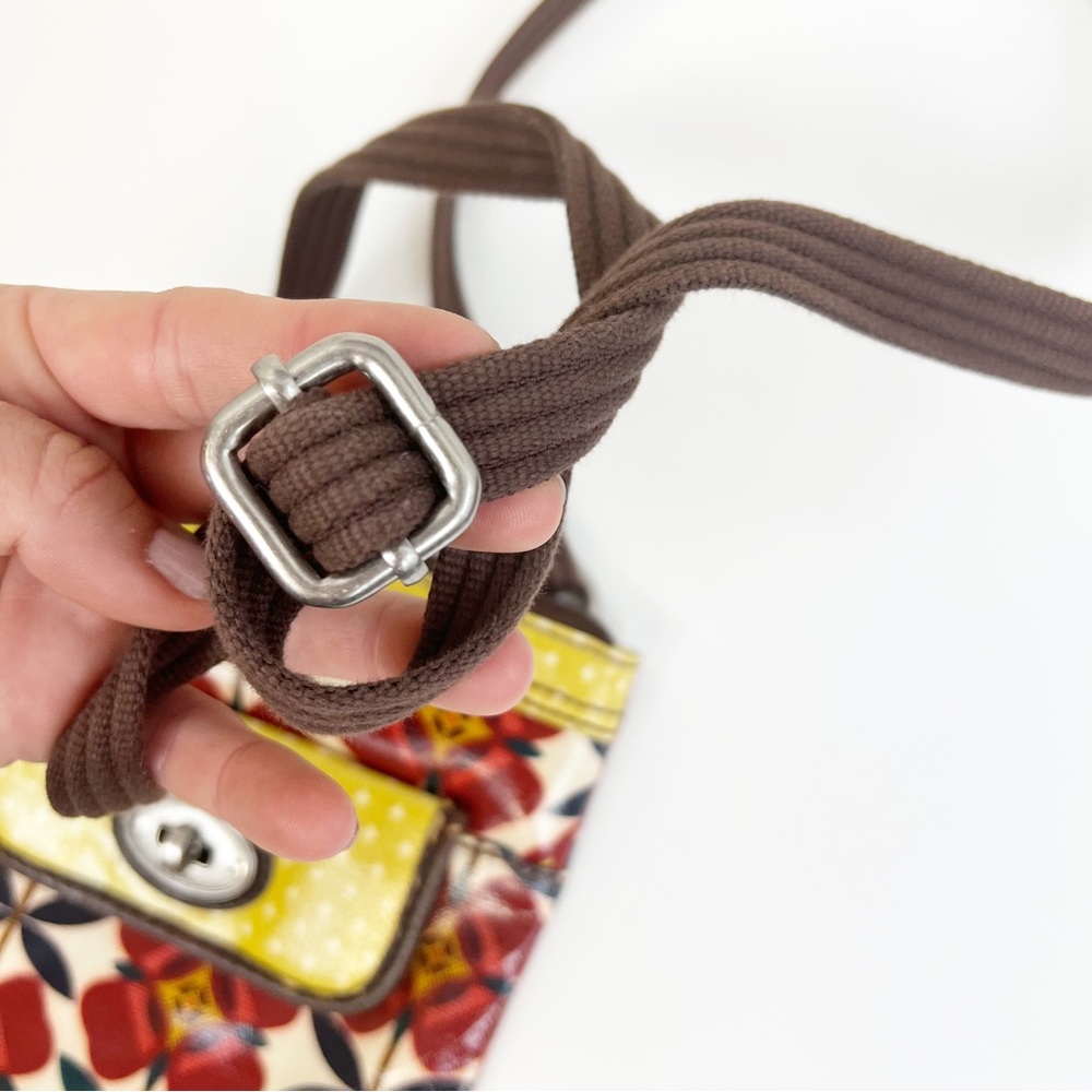 Fossil‎ Key-Per Multi-Color Floral Crossbody - Picture 4 of 7
